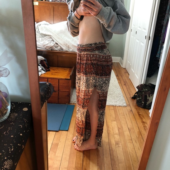 Stretchy Flowy Boho Hippie Pants - Picture 7 of 7